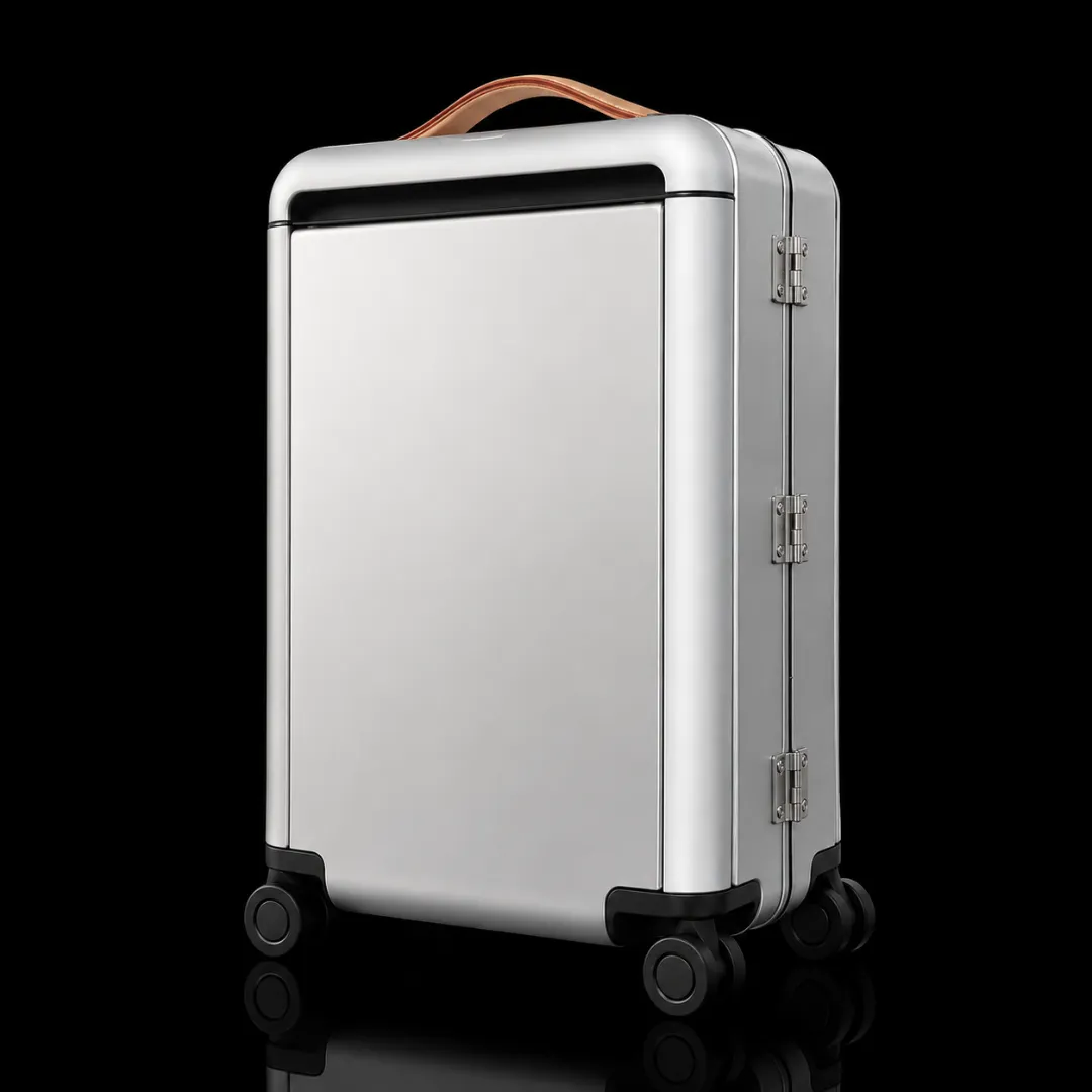 Rounded Frame Aluminum Carry On
